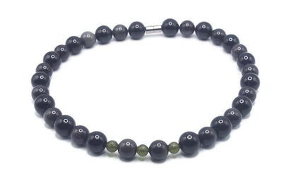 Auras by Osiris Tribal Boho Gemstone Necklace – Healing, Grounding & Protection Jewelry for Men & Women