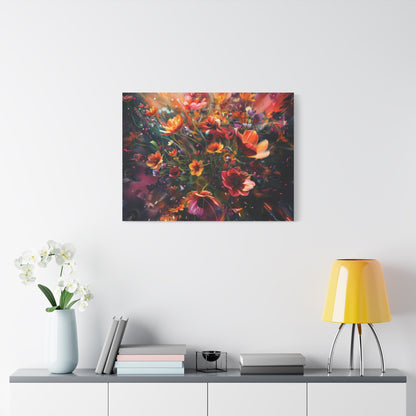 Flower Power Matte Canvas, Stretched, 1.25"