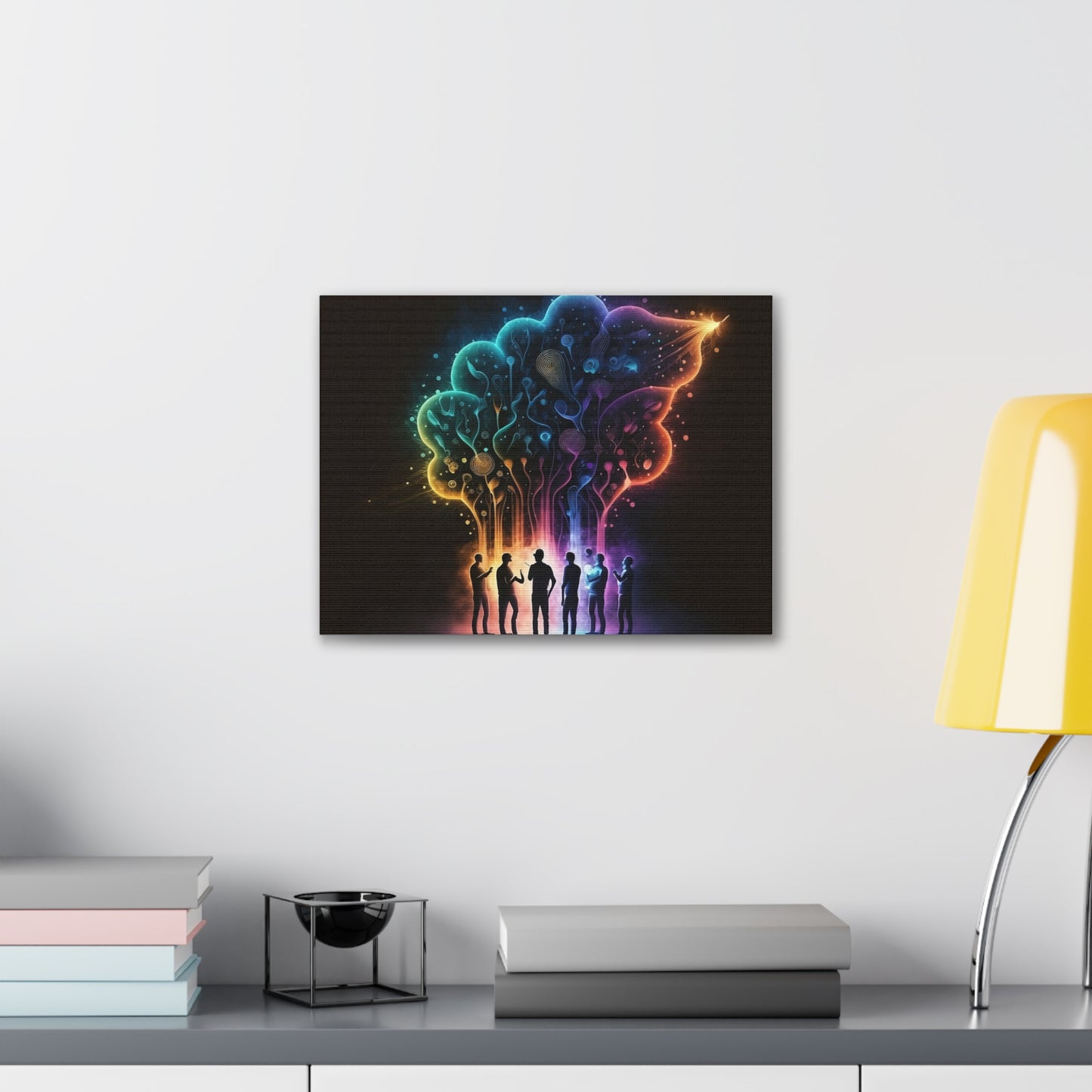 Combined Consciousness Shared Dream Canvas Spiritual Decor