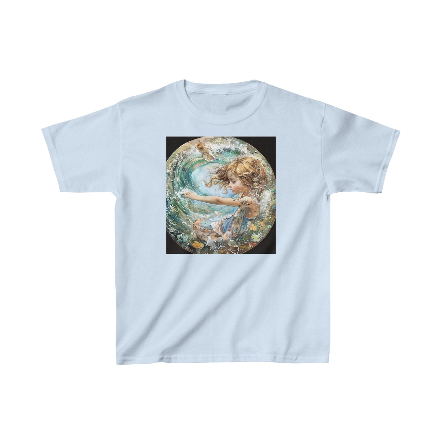 Aquarius zodiac Kids Heavy Cotton™ Tee