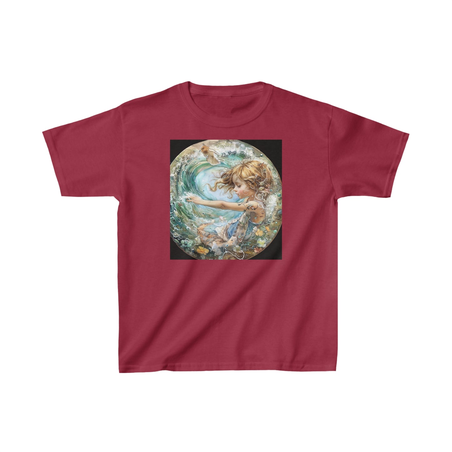 Aquarius zodiac Kids Heavy Cotton™ Tee