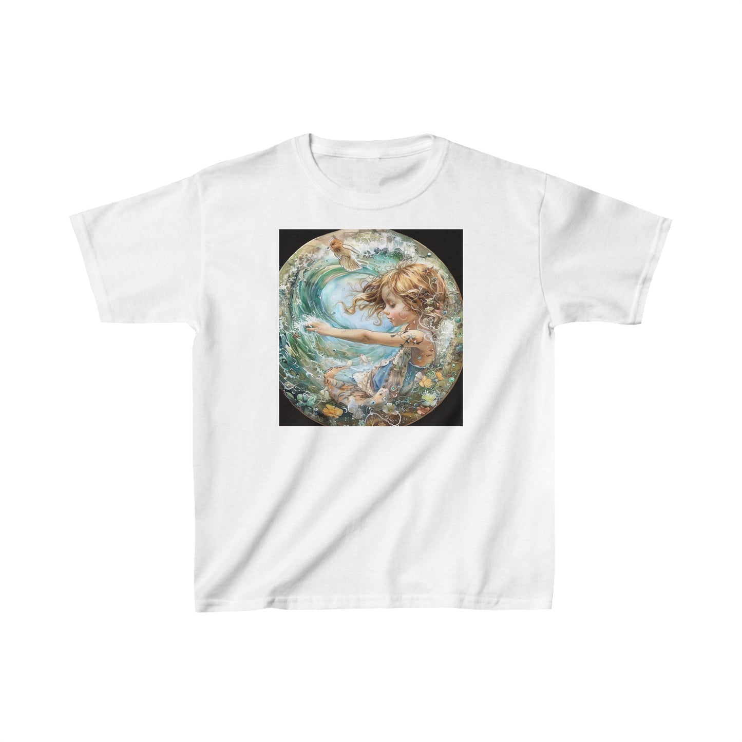 Aquarius zodiac Kids Heavy Cotton™ Tee