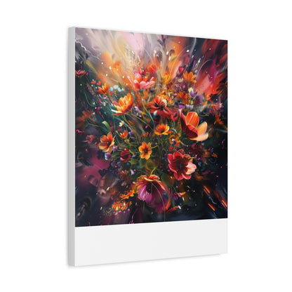 Flower Power Matte Canvas, Stretched, 1.25"