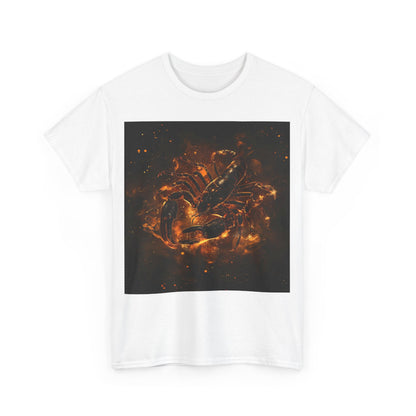 Scorpio zodiac Unisex Heavy Cotton Tee