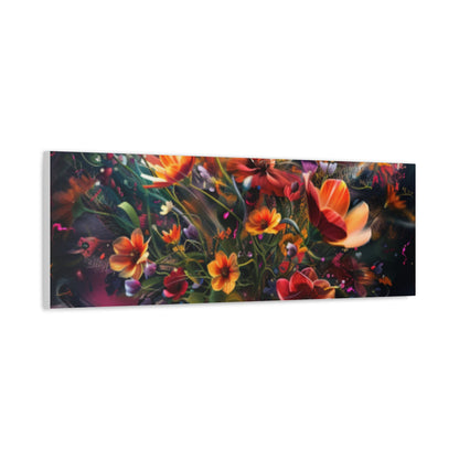 Flower Power Matte Canvas, Stretched, 1.25"