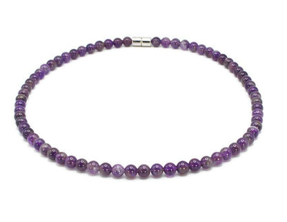 Healing Crystal Jewelry for Men/Women Protection Stone Necklaces Genuine Gemstones 6mm/8mm/10mm Beads 16/18/20/22 Inch Strand