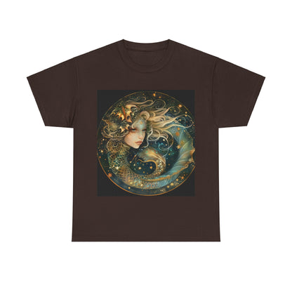 Ophiuchus zodiac Unisex Heavy Cotton Tee