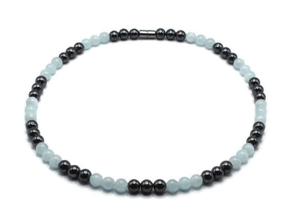 Healing Crystal Jewelry for Men/Women Protection Stone Necklaces Genuine Gemstones 6mm/8mm/10mm Beads 16/18/20/22 Inch Strand