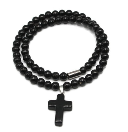 AurasbyOsiris Multistone Crystal Necklaces - Mens Jewlery - Womens Fashion - Gemstones for Protection and Healing Beaded Neckless Costume Jewelry