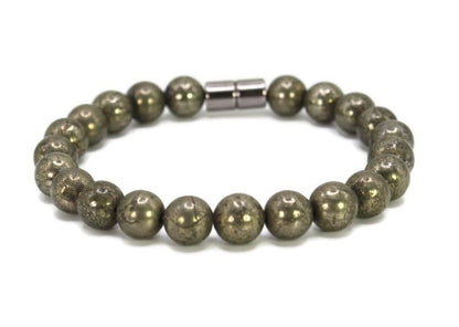 Auras by Osiris Rose Quartz Bracelet - 8mm Healing Crystal for Love, Unisex