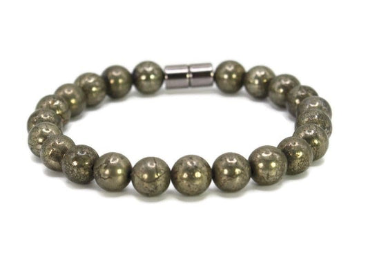 Auras by Osiris Rose Quartz Bracelet - 8mm Healing Crystal for Love, Unisex