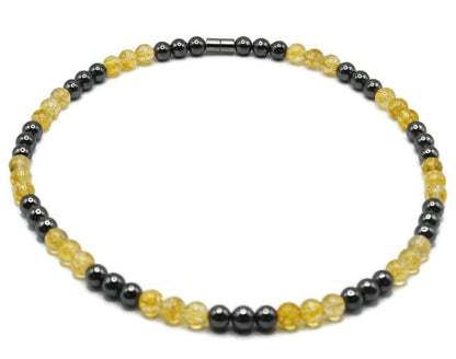 Healing Crystal Jewelry for Men/Women Protection Stone Necklaces Genuine Gemstones 6mm/8mm/10mm Beads 16/18/20/22 Inch Strand