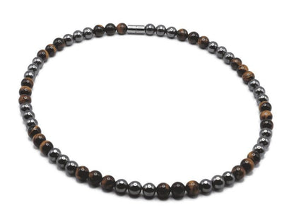 Healing Crystal Jewelry for Men/Women Protection Stone Necklaces Genuine Gemstones 6mm/8mm/10mm Beads 16/18/20/22 Inch Strand