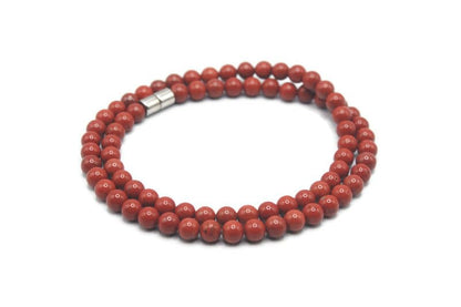 Gemstone Necklaces with Easy Lock Clasp Crystal Healing Talismans Spiritual Protection Jewelry for Men/Women