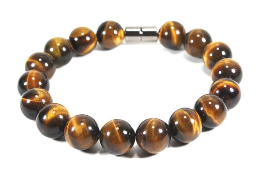 Auras by Osiris Large Beads Gemstone Healing Crystal Bracelet Mens Bracelet for Protection Love Bracelet For Women Feng Shui Energy Jewelry