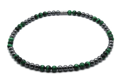 Healing Crystal Jewelry for Men/Women Protection Stone Necklaces Genuine Gemstones 6mm/8mm/10mm Beads 16/18/20/22 Inch Strand