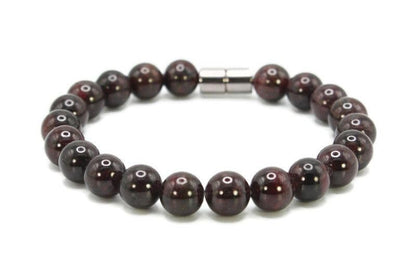Auras by Osiris Rose Quartz Bracelet - 8mm Healing Crystal for Love, Unisex
