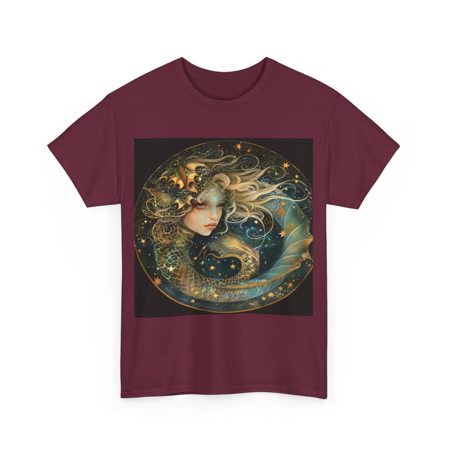 Ophiuchus zodiac Unisex Heavy Cotton Tee