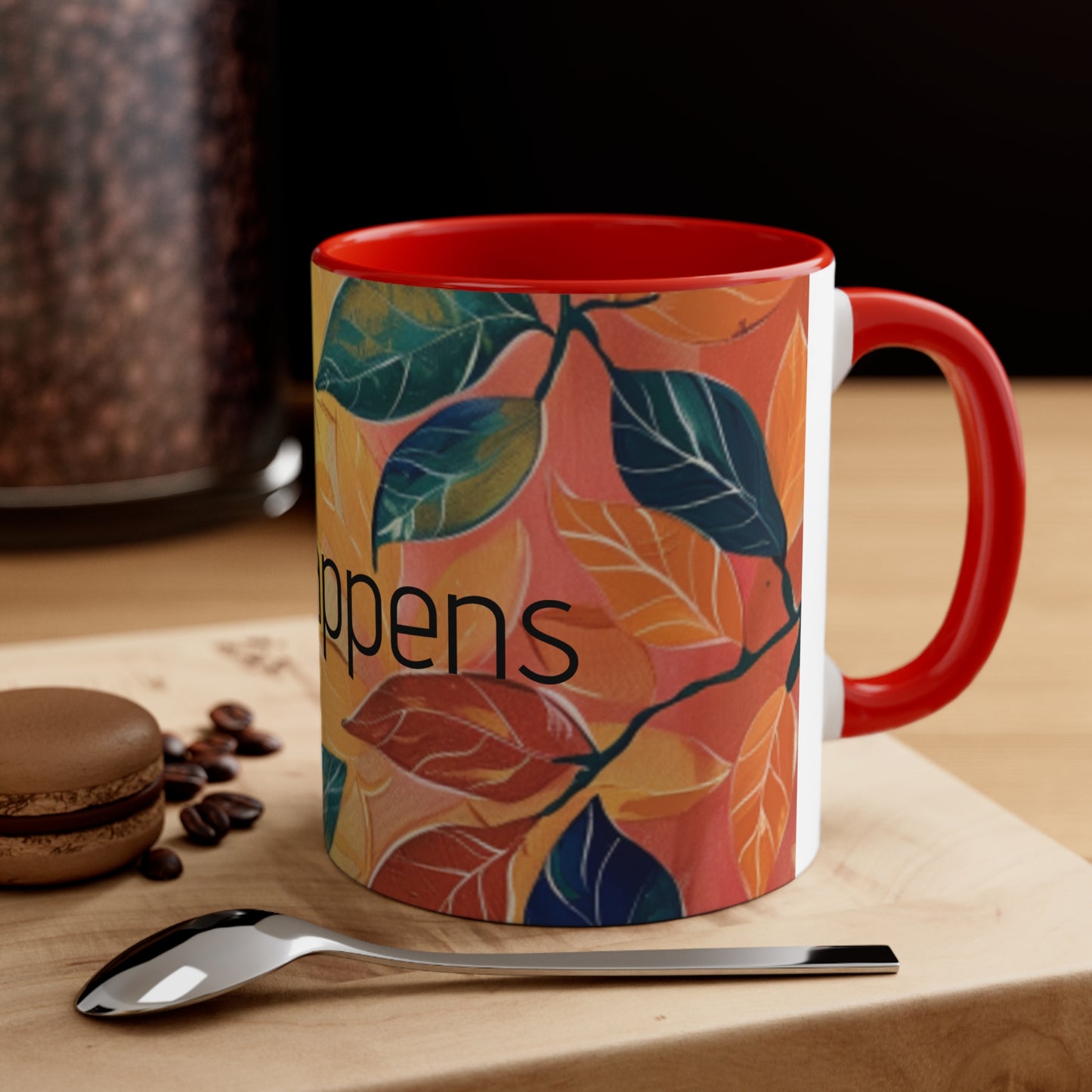 Sip Happens Accent Coffee Mug, 11oz