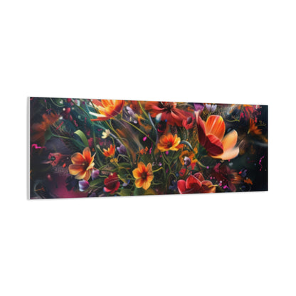 Flower Power Matte Canvas, Stretched, 1.25"
