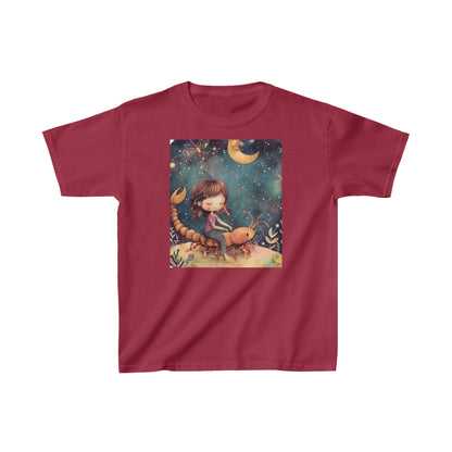 Scorpio zodiac Kids Heavy Cotton™ Tee