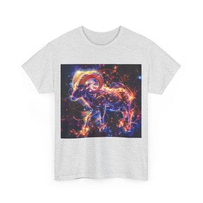 Aries zodiac Unisex Heavy Cotton Tee