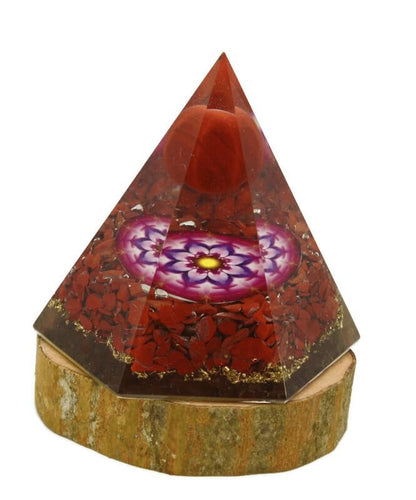 Orgone Pyramids Spiritual Crystal Protection EMF Protection Spiritual Decor Office Decor Psychic Gifts Anxiety Relief Items