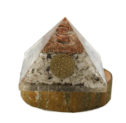 Orgone Pyramids Spiritual Crystal Protection EMF Protection Spiritual Decor Office Decor Psychic Gifts Anxiety Relief Items