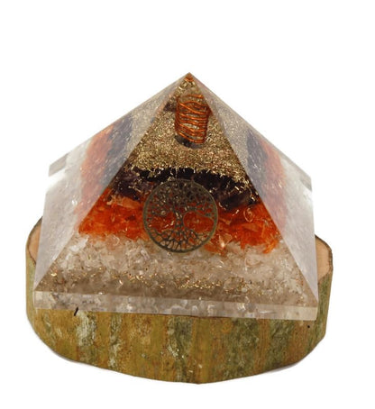 Orgone Pyramids Spiritual Crystal Protection EMF Protection Spiritual Decor Office Decor Psychic Gifts Anxiety Relief Items