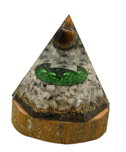 Orgone Pyramids Spiritual Crystal Protection EMF Protection Spiritual Decor Office Decor Psychic Gifts Anxiety Relief Items