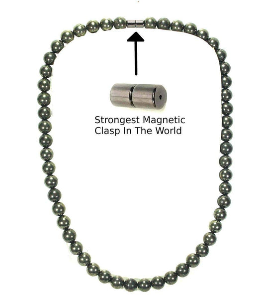 Pyrite Crystal Necklace – Handmade Good Luck Necklace for Men & Women – Protection & Prosperity Jewelry by Master Shaman USA
