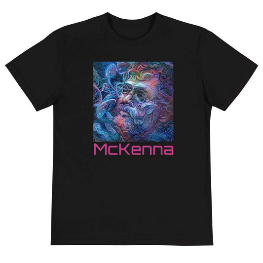 Psychedelic Threads - Terrance Mckenna Psychedelic Shirt Black T-shirt for Men/Women