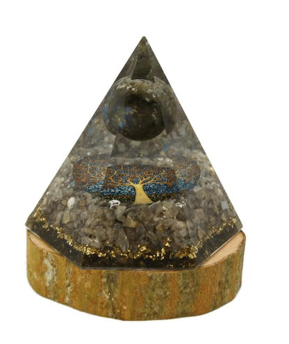 Orgone Pyramids Spiritual Crystal Protection EMF Protection Spiritual Decor Office Decor Psychic Gifts Anxiety Relief Items