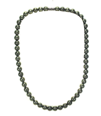 Pyrite Crystal Necklace – Handmade Good Luck Necklace for Men & Women – Protection & Prosperity Jewelry by Master Shaman USA