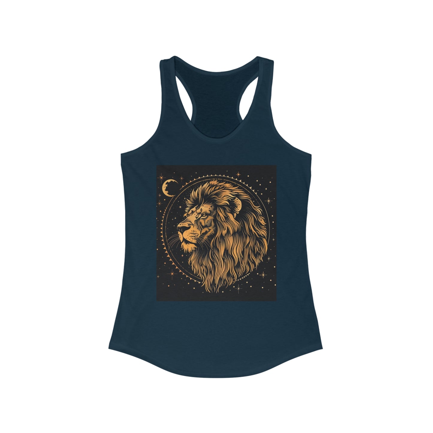 Leo zodiac Women's Ideal Racerback Tank