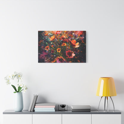 Flower Power Matte Canvas, Stretched, 1.25"