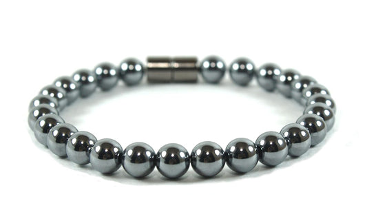 Shungite Bracelet for Men/Women Energy Shield Protection Beaded Bracelet 6/8/10mm Shungite Beads