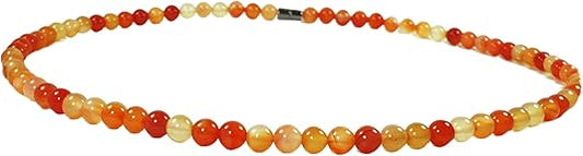 Auras by Osiris Crystal Necklace for Men/Women 6/8/10mm Beaded Gemstone Necklaces 19/24/30 Inch Necklace Strand Healing Crystals Jewelry