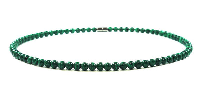 Malachite Crystal Necklace for Men & Women | Genuine Gemstone Jewelry | Handmade in USA by Master Shaman