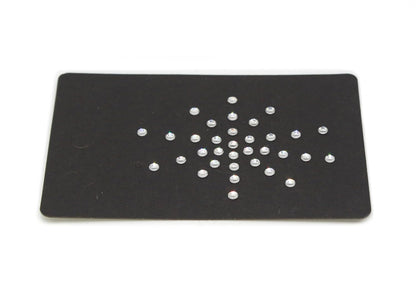 Vintage Temporary Tattoo Made with Genuine Swarovski Crystals | Crystal Stickers Body and Face Jewels for Festivals and Raves