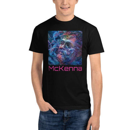 Psychedelic Threads - Terrance Mckenna Psychedelic Shirt Black T-shirt for Men/Women
