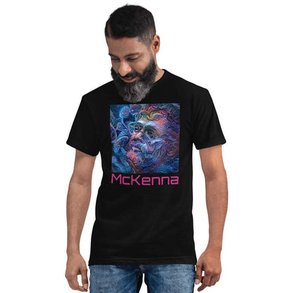 Psychedelic Threads - Terrance Mckenna Psychedelic Shirt Black T-shirt for Men/Women