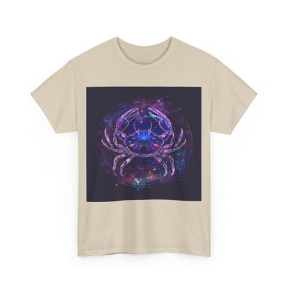 Zodiac Cancer Unisex Heavy Cotton Tee