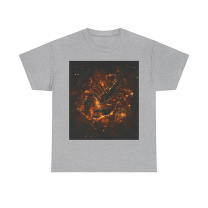 Scorpio zodiac Unisex Heavy Cotton Tee