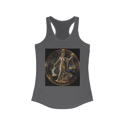 Libra zodiac Women Ideal Racerback Tank