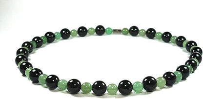 Mens Bead Necklaces Gemstone Jewelry for Women Healing Crystal Fashion Accessory