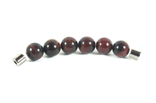 Auras by OsirisHandmade Freshwater Pearl and Black Onyx Bracelet – Genuine Gemstone Beaded Jewelry for Men & Women