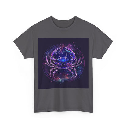 Zodiac Cancer Unisex Heavy Cotton Tee
