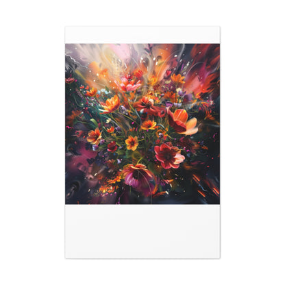 Flower Power Matte Canvas, Stretched, 1.25"
