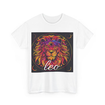 Zodiac Leo Unisex Heavy Cotton Tee
